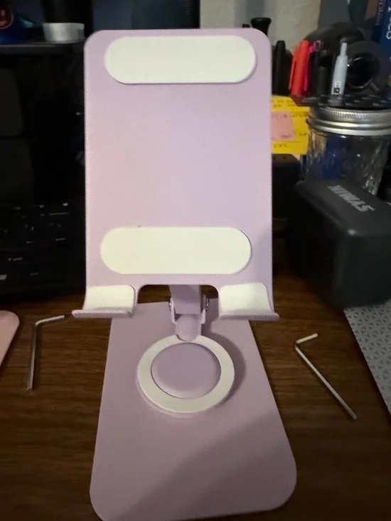 Adjustable Lavender Phone Stand Holder - Picture 3 of 5